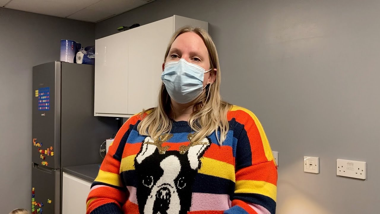 Sian Milne talks about the opening of the new Oncology Room