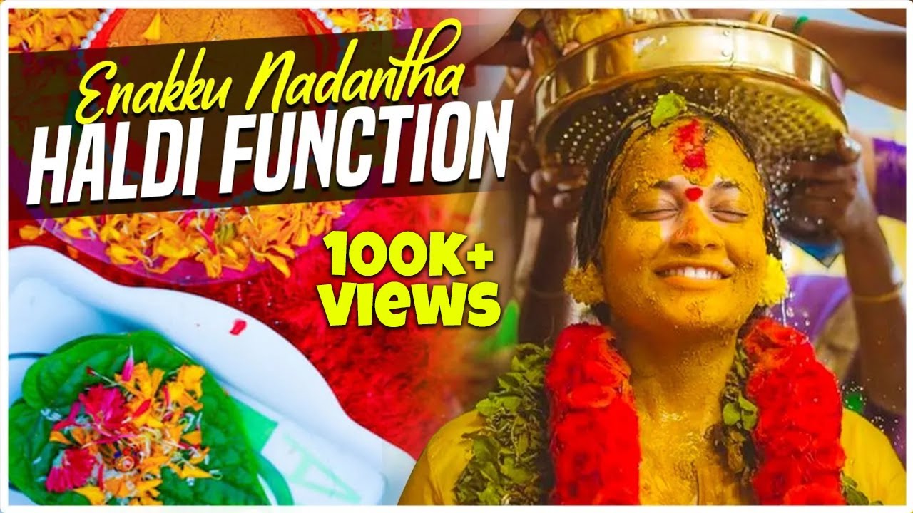 மஞ்ச காட்டு மைனாவா மாறிட்டேன்💛 | My Haldi Function 🥰| Sushi's Fun