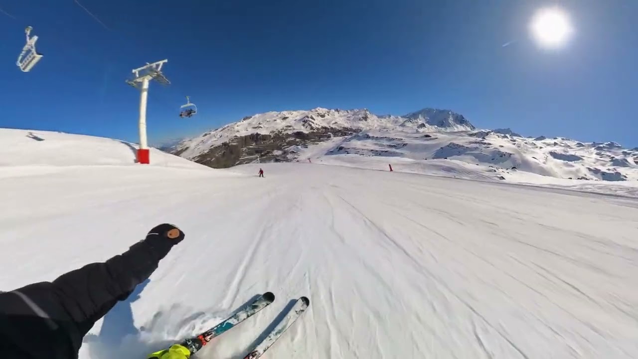 Ski: Val Thorens - Boismint  - Blue slope