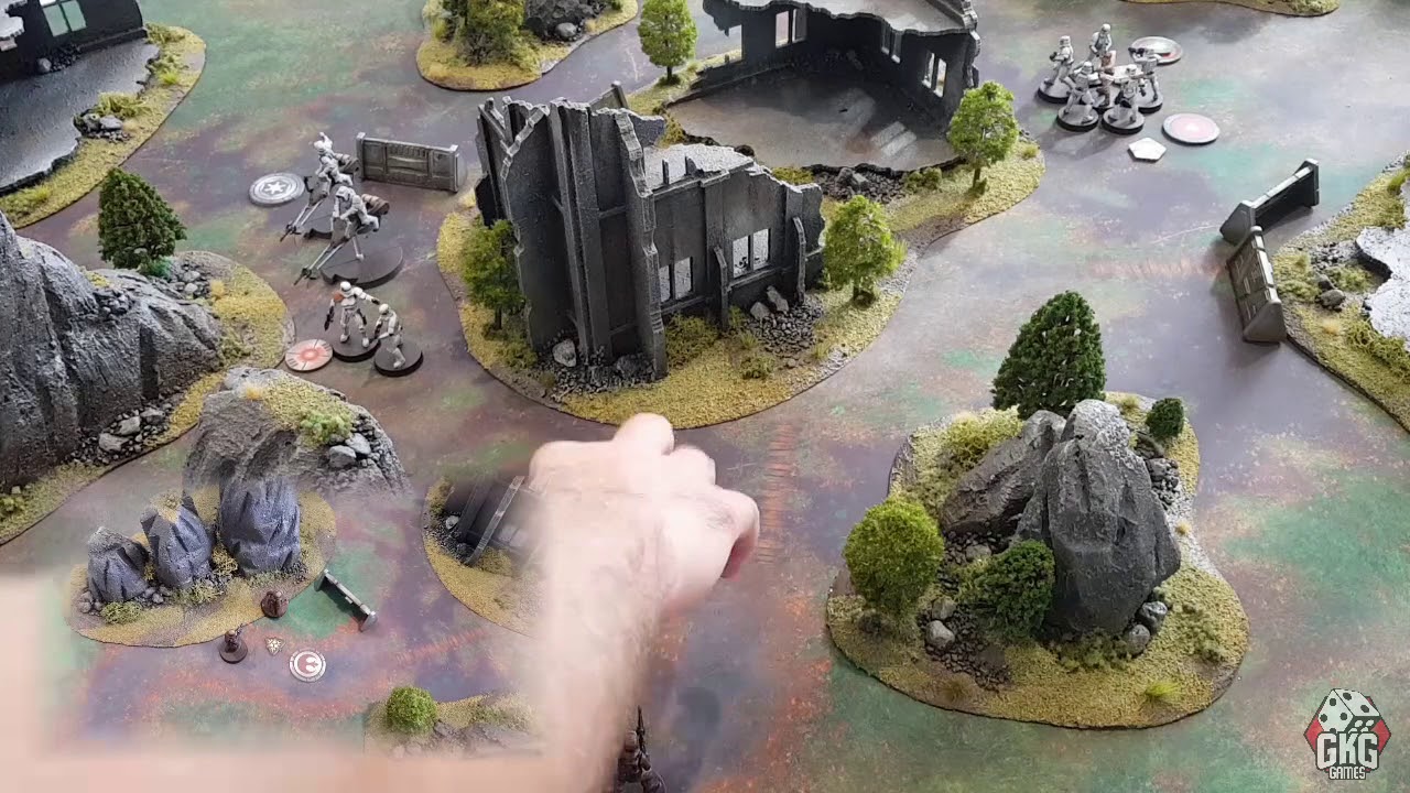 Star Wars Legion: Battle Report 01 – 400pt – Imperial vs. Rebel