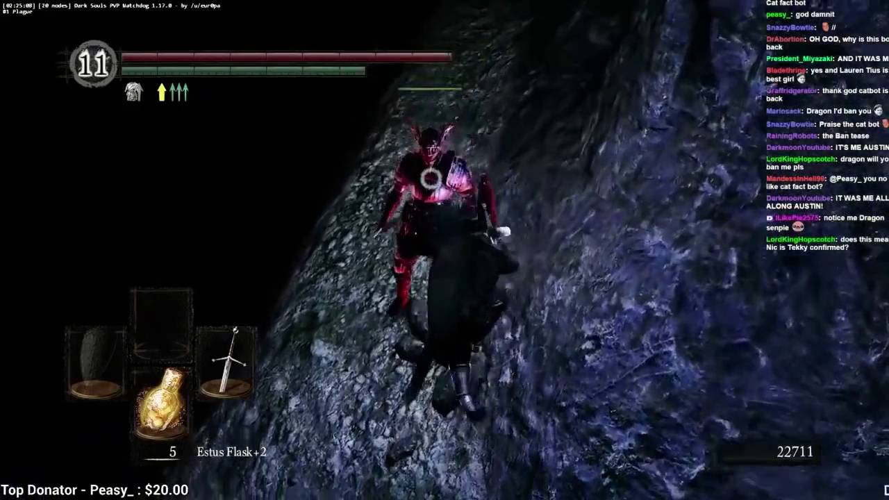 Dark Souls Git Gud Highlight #2 Arguing With DropoutDragon