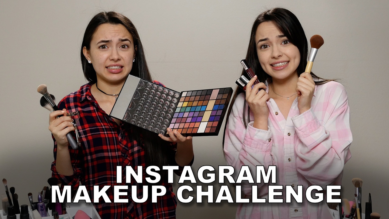 Instagram Makeup Challenge - Merrell Twins