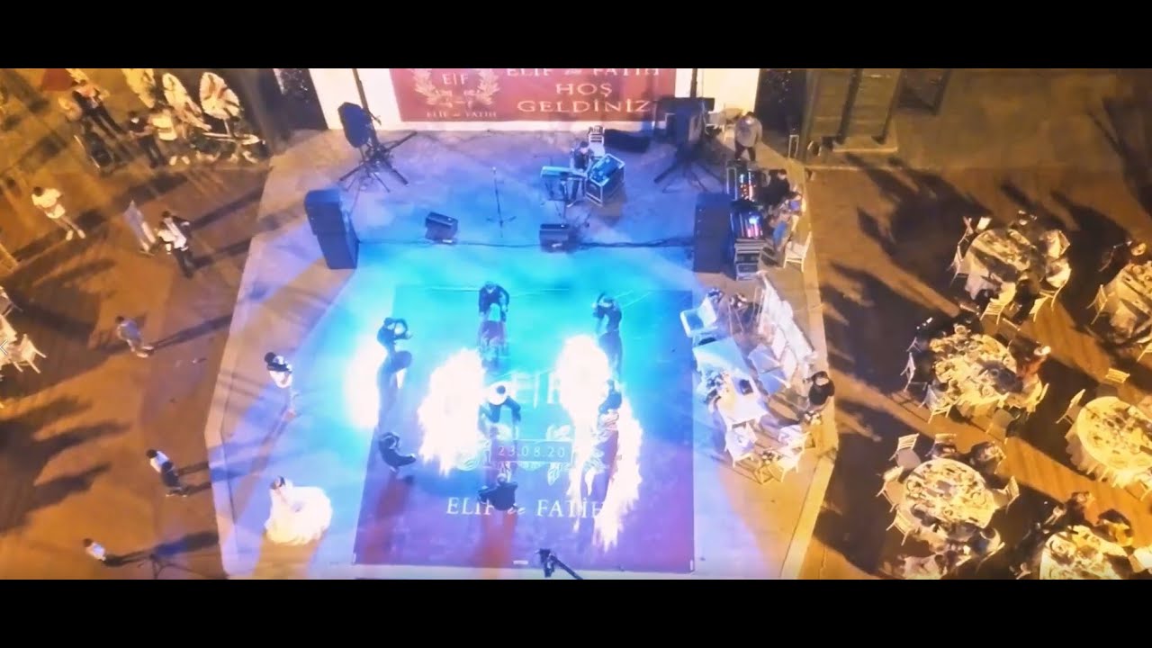 ELİF & FATİH EN GÜZEL ZEYBEK OYUNU (DRONE ÇEKİMLERİ İLE)