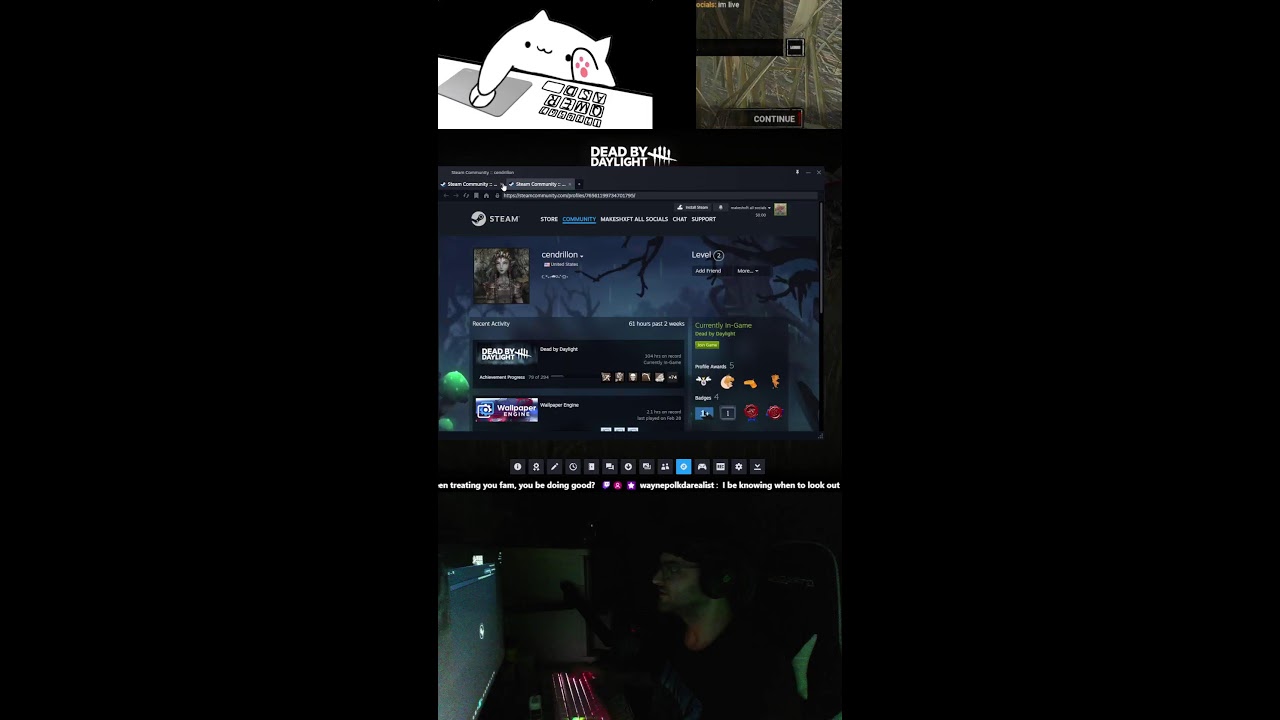 DBD + LOFI ( IM ACTTUALLY BAD) #deadbydaylight #dbdsurvivor