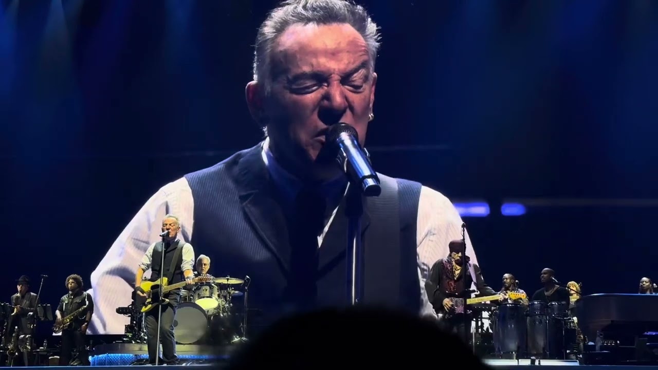 Bruce Springsteen and The E Street Band - Entrance + “Seeds” - Stockholm, Sweden - July 18, 2024