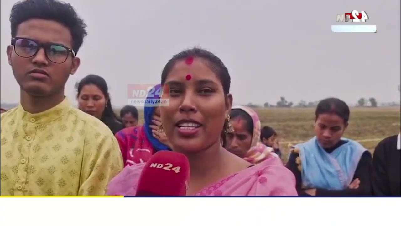 মৰিয়নি সমষ্টিৰ অন্তৰ্গত চিন্তামণিগড় কেন্দুগুৰি পথাৰত ৰাইজৰ প্ৰতিবাদ