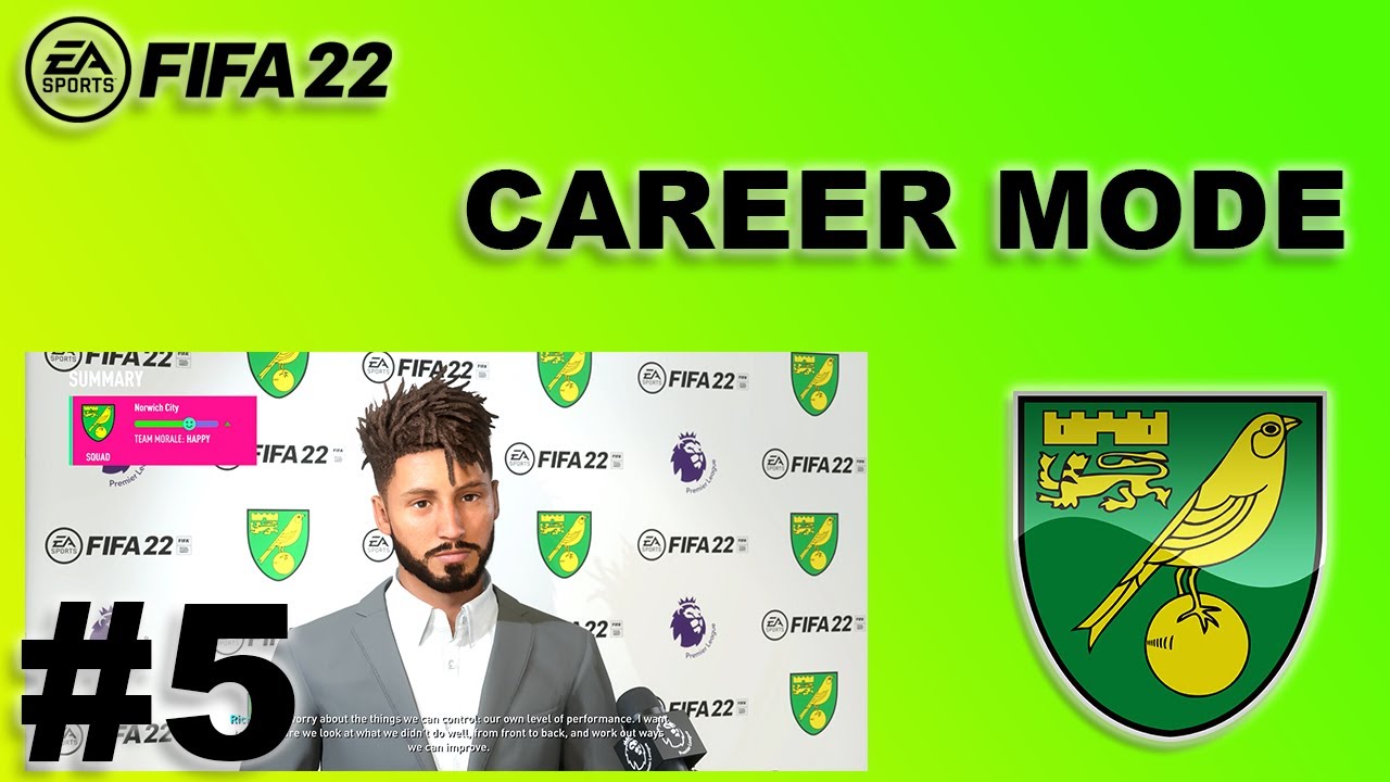 FIFA 22| NORWICH CAREER MODE| #5| WE JUST CAN'T GET A WIN NO MATTER WHAT!!!