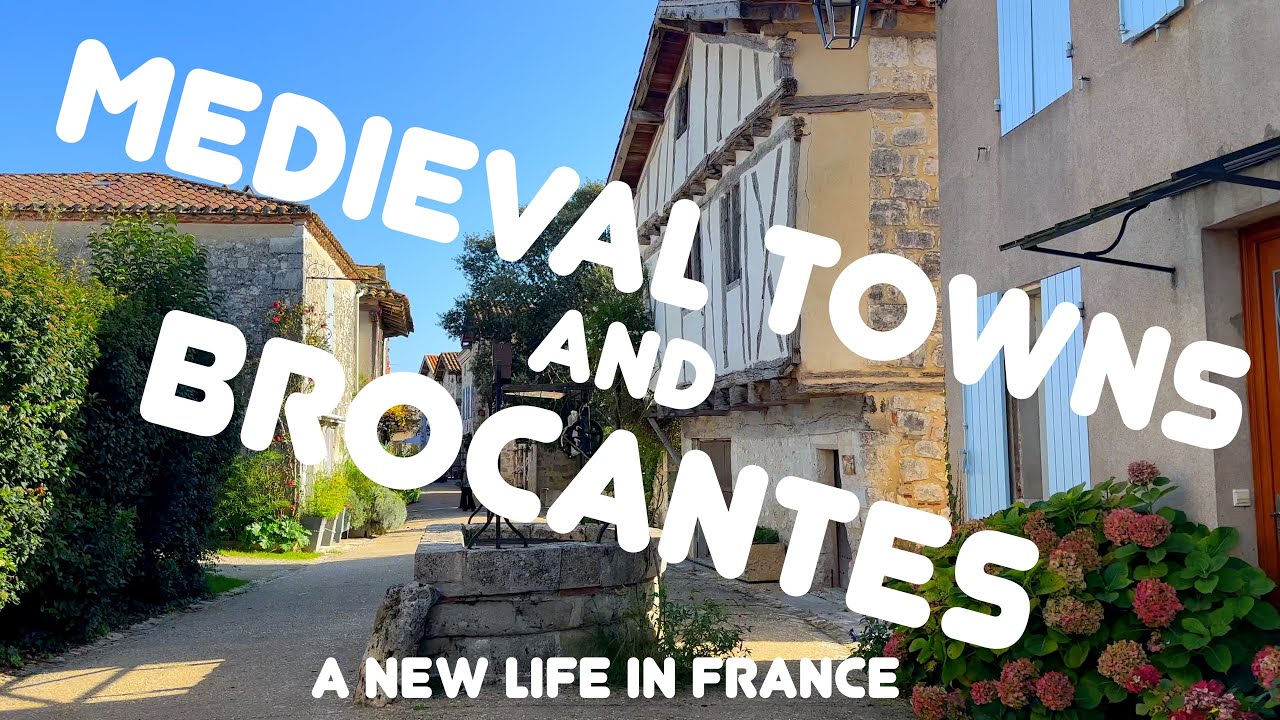 Brocantes and Medieval Towns: Lot et Garonne, France