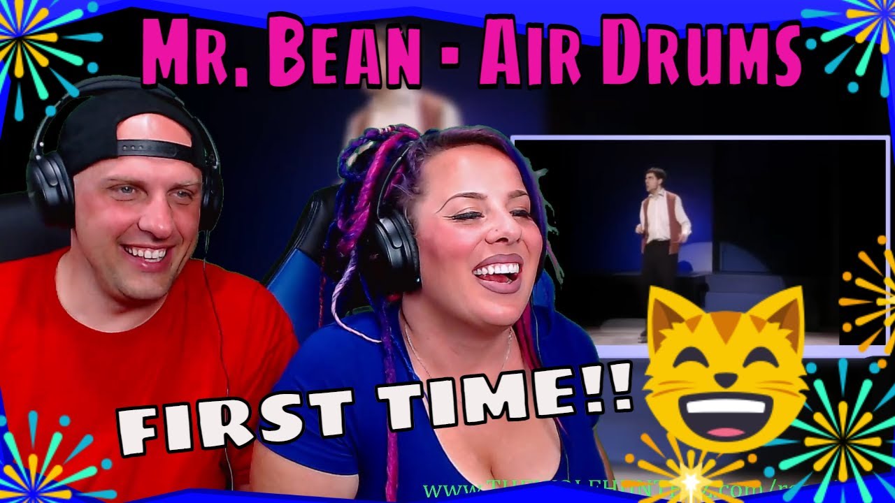 First Time Seeing Mr. Bean Play Air Drums! (Rowan Atkinson) LIVE | THE WOLF HUNTERZ REACTIONS