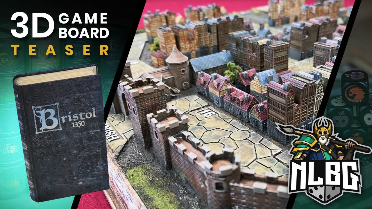 Bristol 1350: 3D game board Teaser