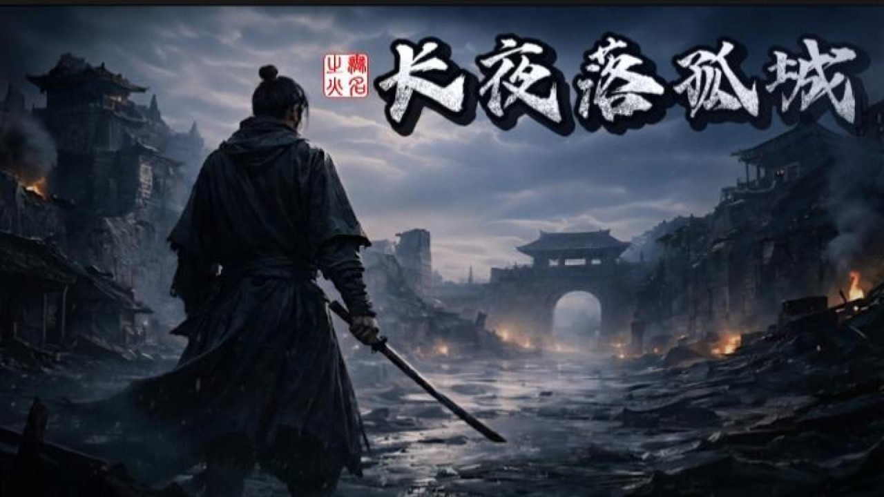 【长夜落孤城】｜古风男声｜原创歌曲｜ 纵使身陷孤城，亦有萤火照亮长夜！｜无名之火 Wuming Flame