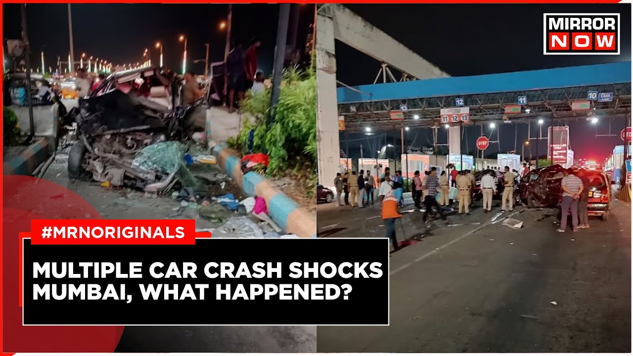 Sea Link Accident Today | Multiple Car Crash in Mumbai | SUV Rams Into 5 Cars | 3 Dead, 9 Injured