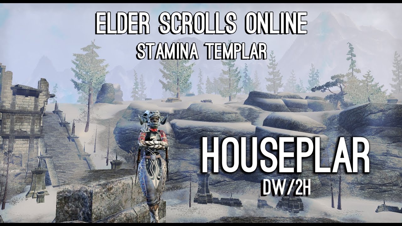 Stamina Templar PVP Build Houseplar - ESO