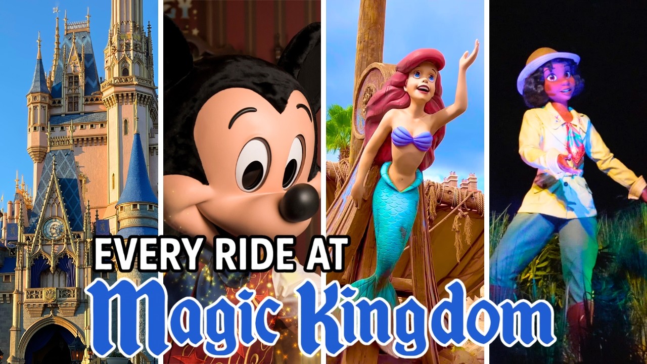 Magic Kingdom Rides - 2025 POVs at Walt Disney World [4K POV]