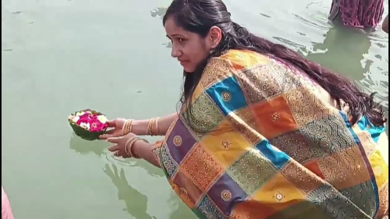 आज गंगा मैया के दर्शन भी हो गई दोस्तों🙏🙏❤️