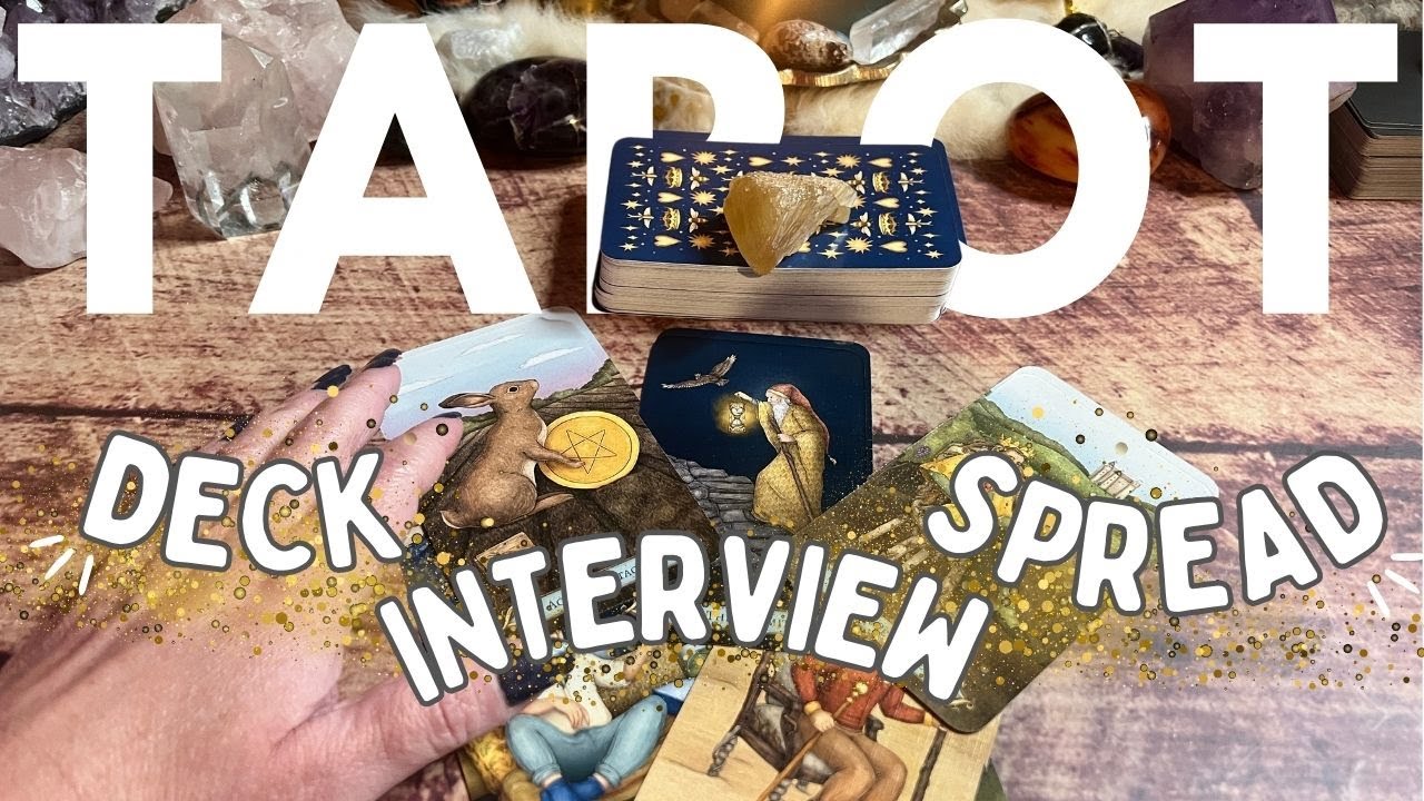 An easy deck interview spread 2025 #tarot  #tarotspread