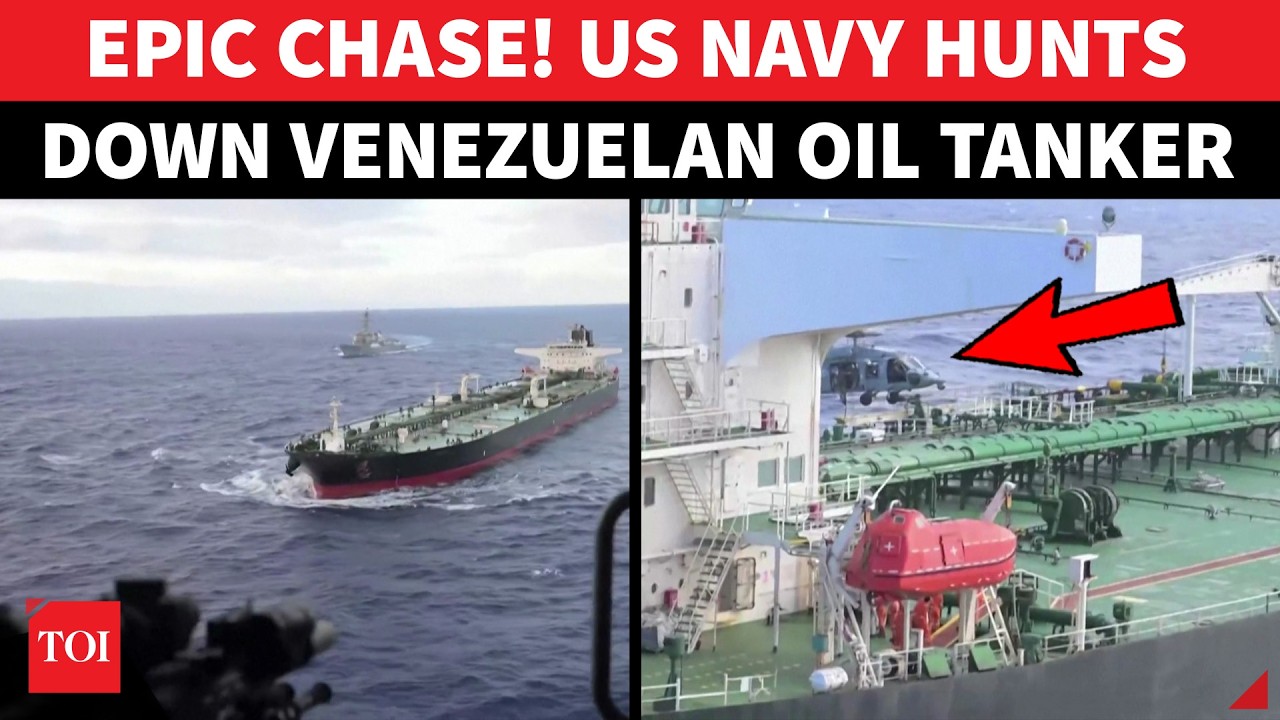 Trump’s Forces CHASE Oil Tanker From Caribbean To Indian Ocean | ‘It RAN, US Navy Followed’