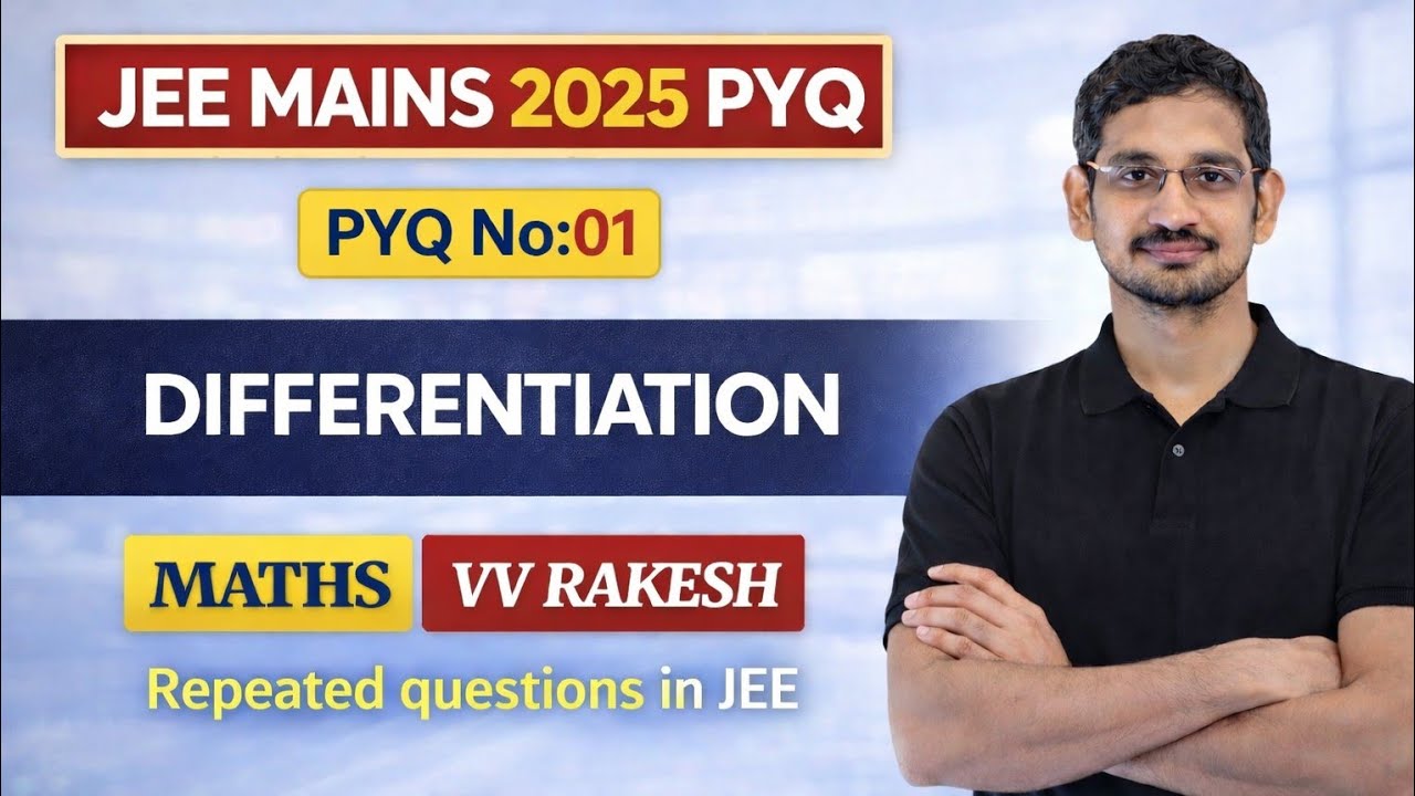 JEE Mains 2025 (PYQ) | Differentiation+Binomial Theorem(Mixed Concept) | Explanation in Tamil