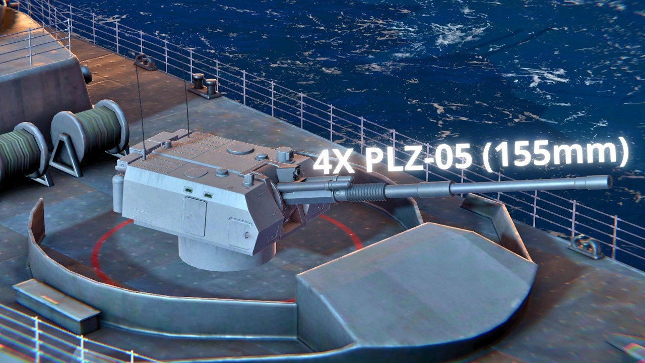PLZ-05 - Insane Accuracy.. Better than Monarc? - Modern Warships
