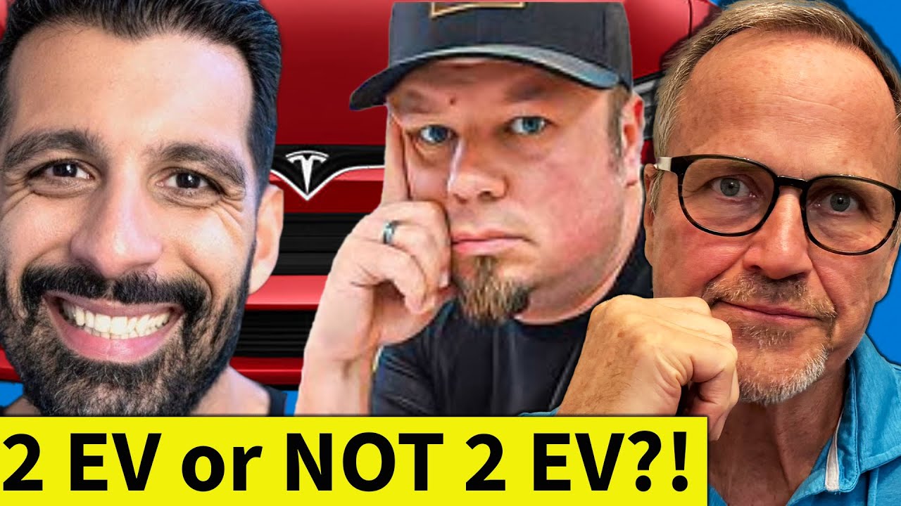 EV Skeptic Buying a TESLA?! ￼W/Farzad and Brandon from CQA!