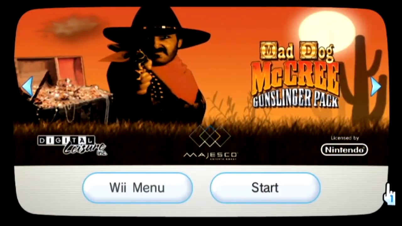 Mad Dog McCree Gunslinger Pack Public Stream (Wii) - Complete