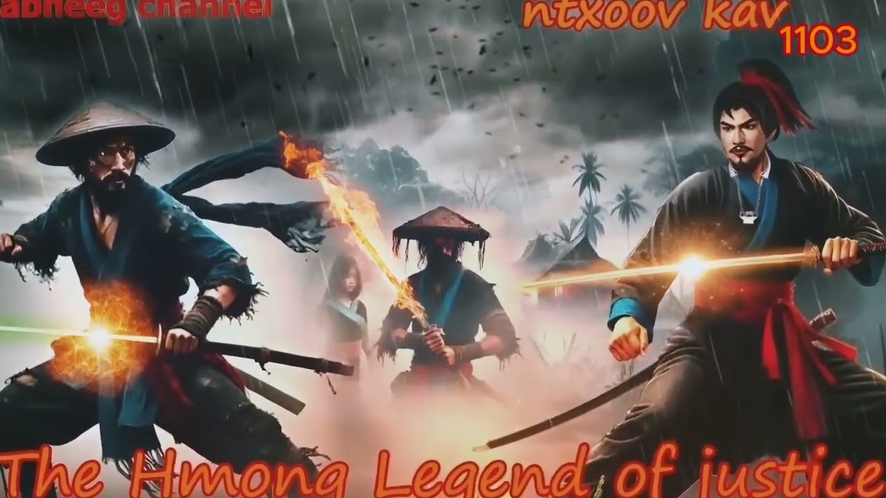 Ntxoov kav The Hmong Legend Part 1.103 - Yawg Liaj Nrob - Sword fighter for justice