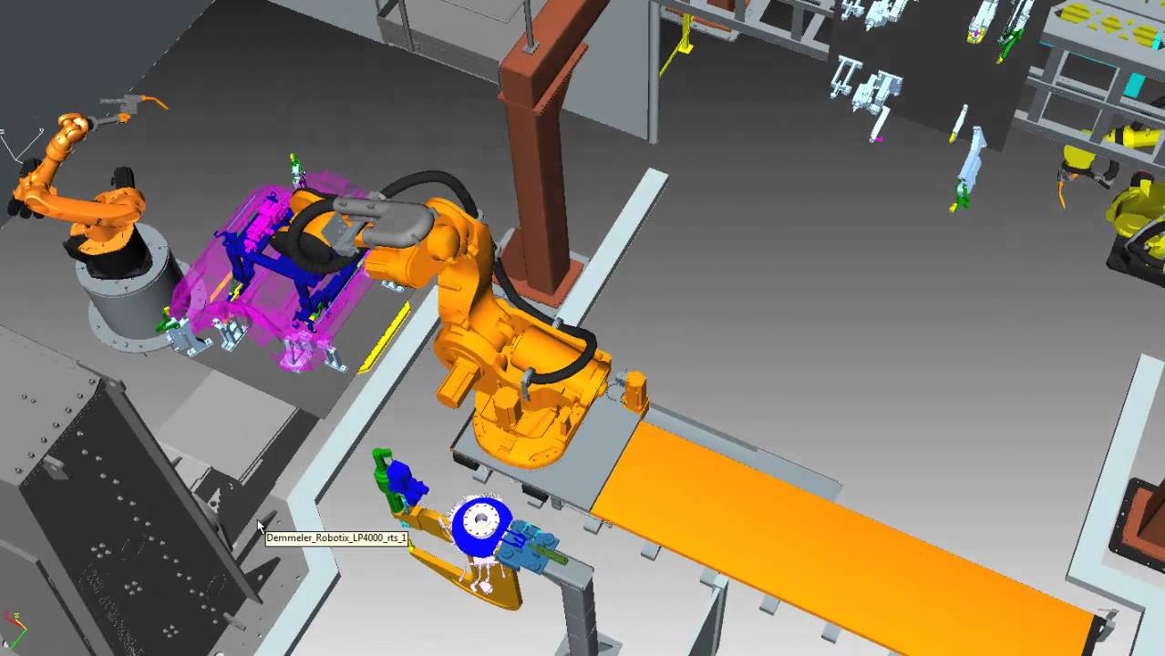 Siemens Tecnomatix Robot Expert 11 KUKA ABB FANUC KAWASAKI ATEC GMBH
