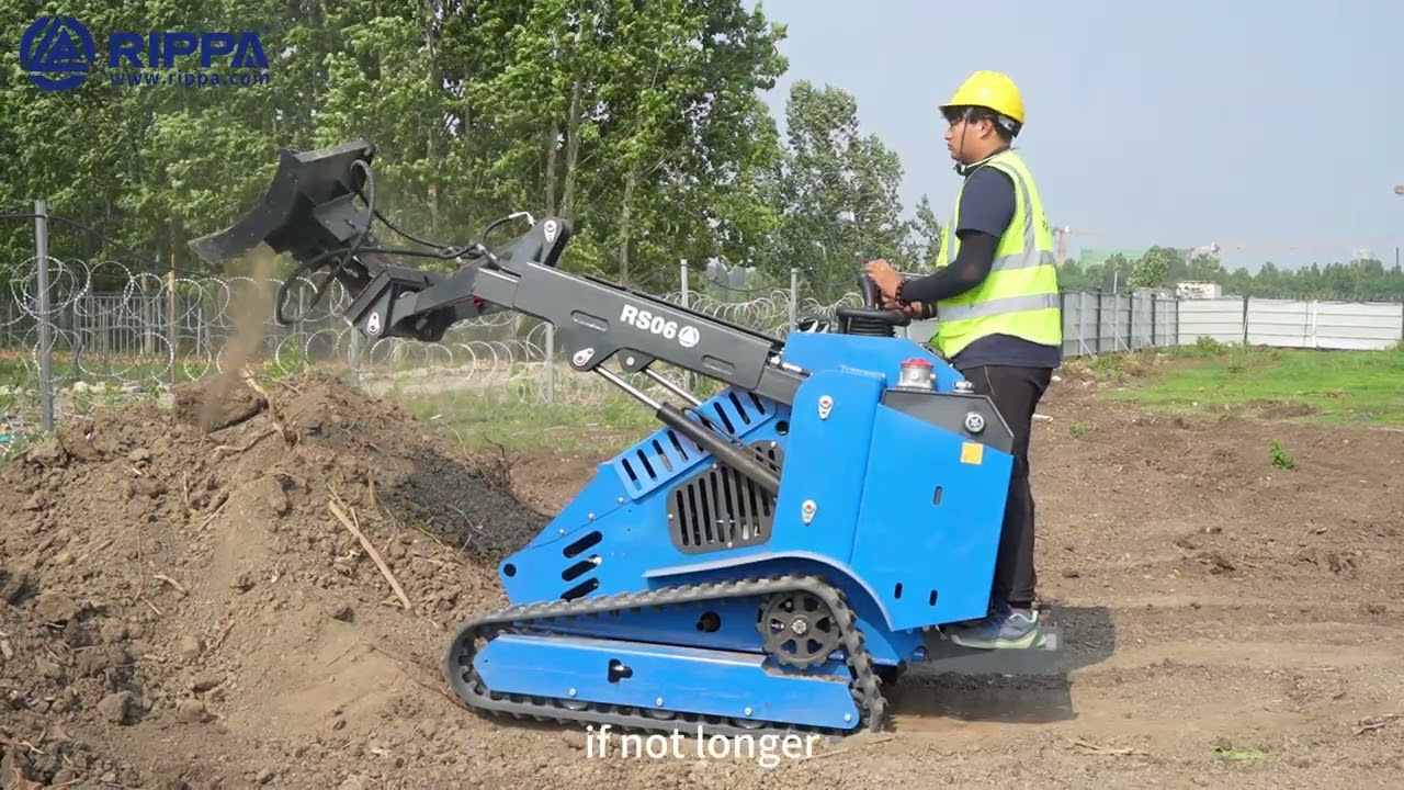 Rippa RS06 skid steer loader #rippa #machine #skidsteer #loader
