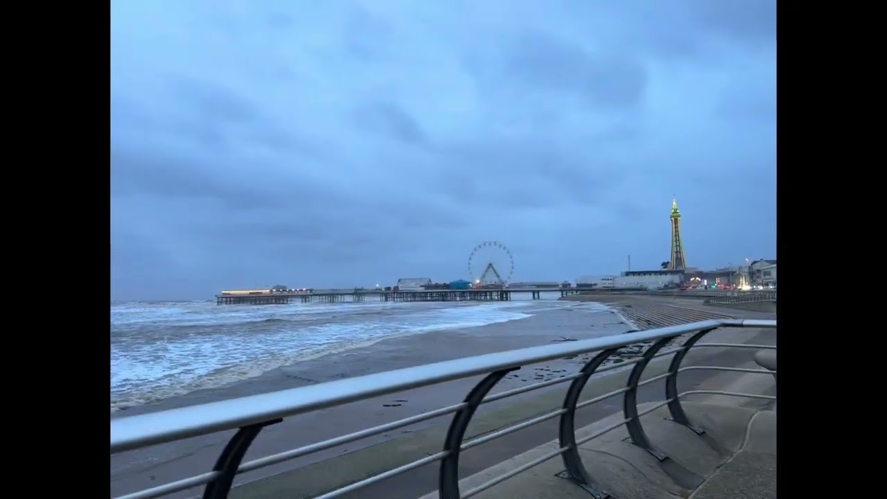 Blackpool UK Saturday 7th December 2024 #storm #seaside #blackpool