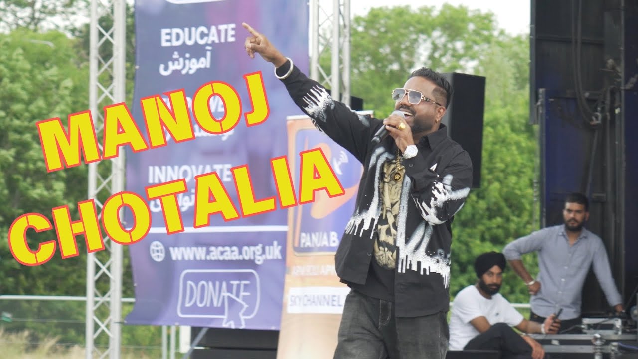 MANOJ CHOTALIA | LIVE | HOUNSLOW DESI MELA | JUNE 2025