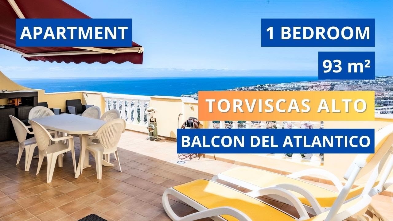 Apartment, 1 bedroom, 93 m². Torviscas Alto, Balcon del Atlantico #tenerife