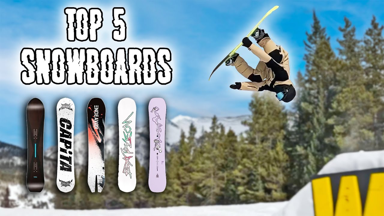Top 5 Best Snowboards of 2026 | Personal Favorites