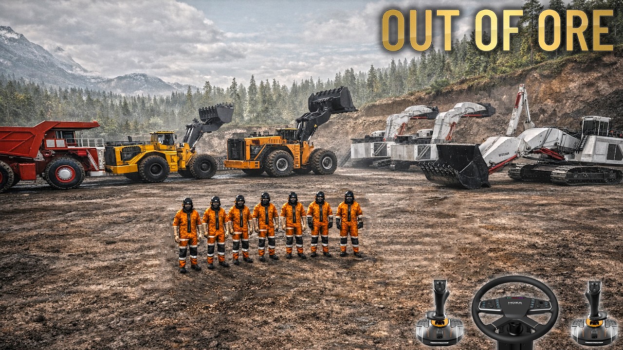 🔴Out Of Ore CANLI YAYIN - Ekiple Yeni Dev Ekskavatörlerle Maden Genişletme Çalışmaları #canlı