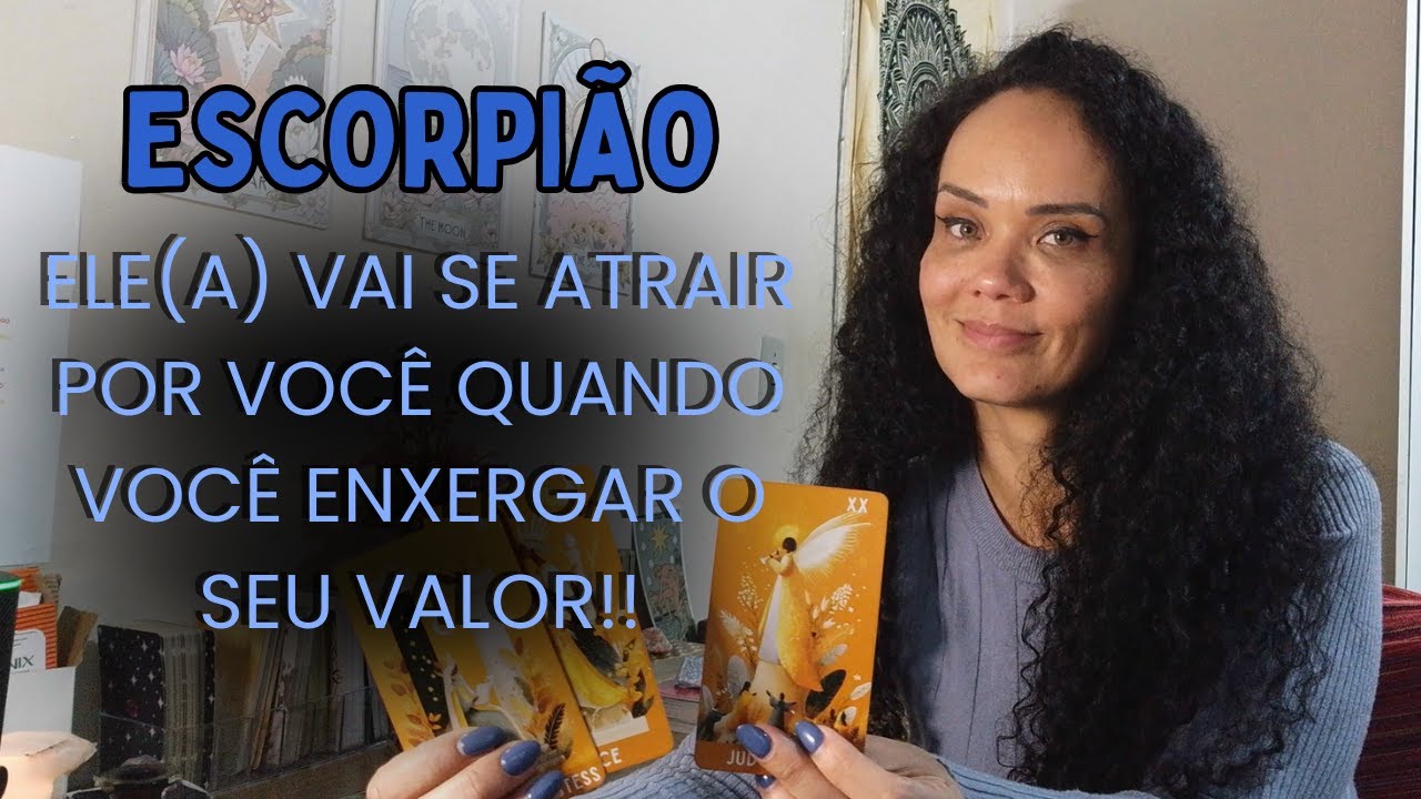 ♏TARÔ ESCORPIÃO♏💕TIRE ELE(A) DO PEDESTAL! 💕O OUTRO DÁ PRA GENTE O VALOR QUE A GENTE SE DÁ!💕