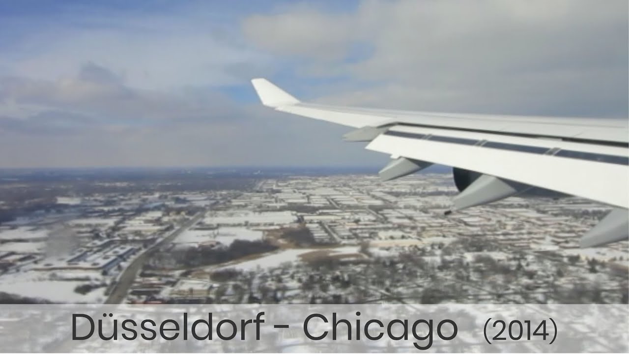 Off to Illinois on a Lufthansa A343