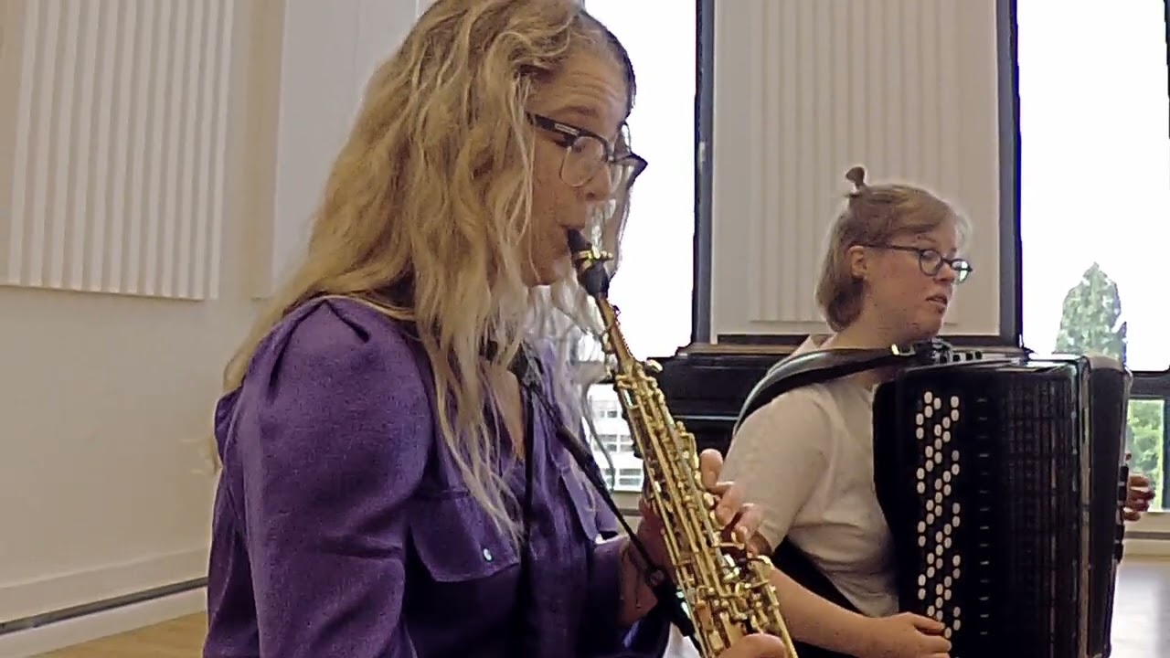 Romanian Folk Dances by Béla Bartók (arr. NorthSouth Duo) | Saxophone and Accordion