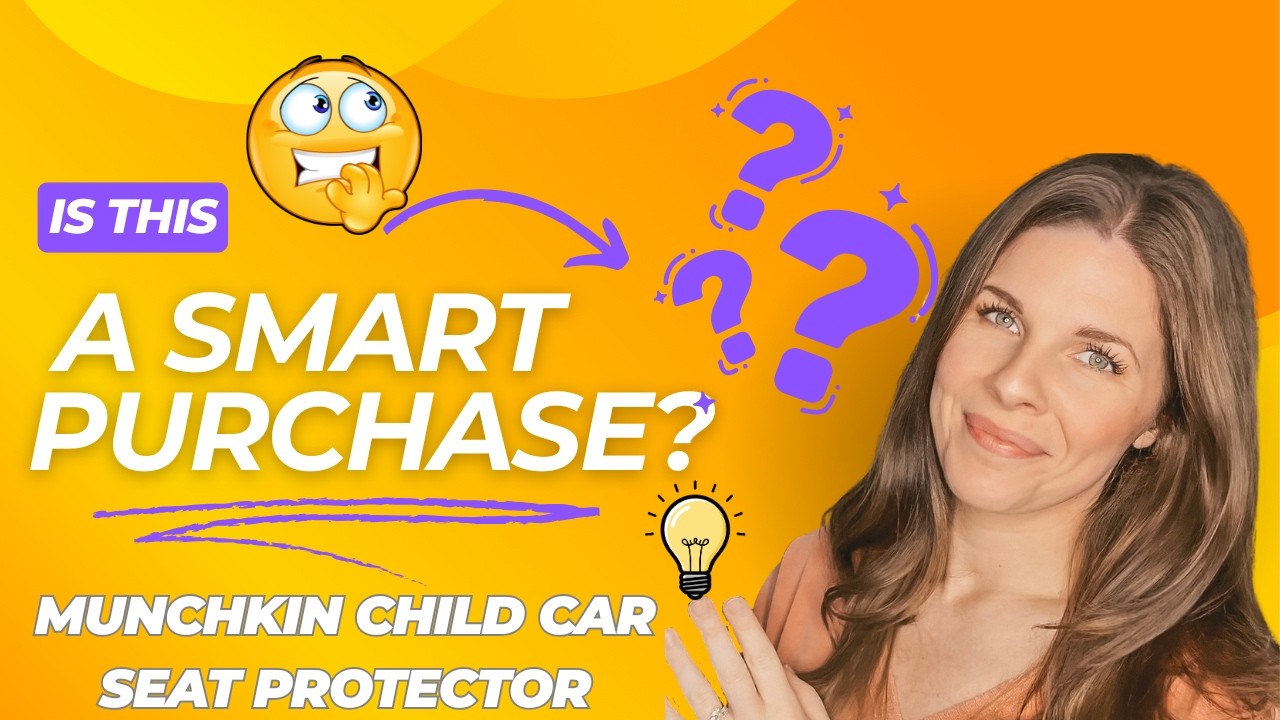 Munchkin Child Car Seat Protector, Elite Seat Guardian Overview | My Thoughts  #ad #amazoninfluencer