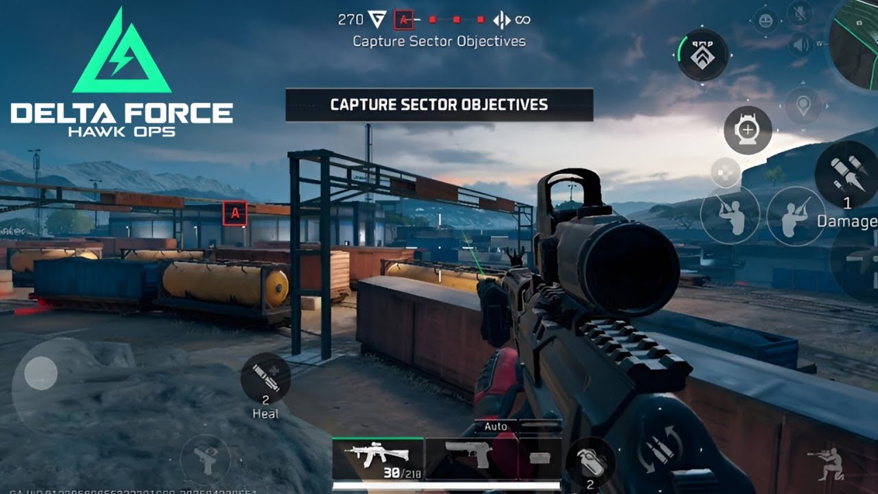 DELTA FORCE MOBILE - SHAFTED GAMEPLAY (NO COMMENTARY)