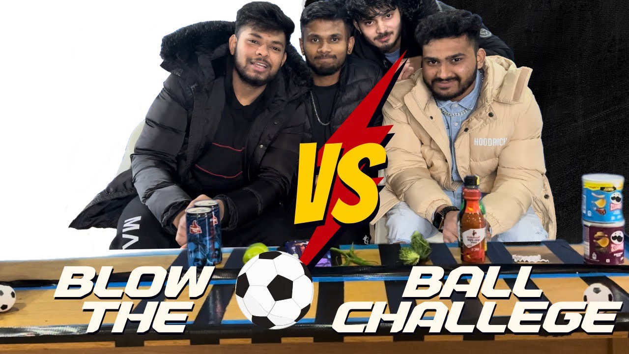 Blow the ball challenge #challenge #support