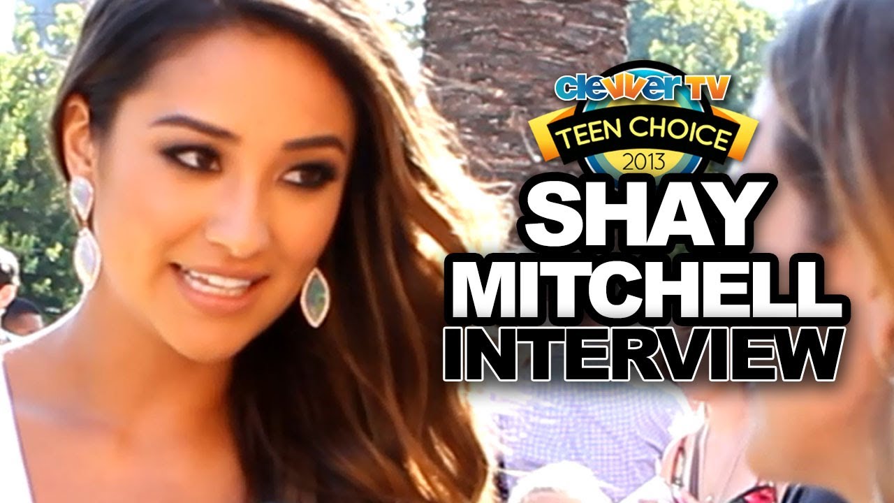 Shay Mitchell Talks Fashion & Pretty Little Liars Halloween Episode - Teen Choice 2013