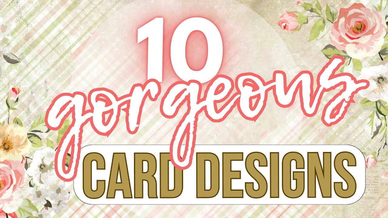 10 AMAZING yet QUICK & EASY card making designs | cardmaking tutorial 2023 | DIY Birthday card ideas