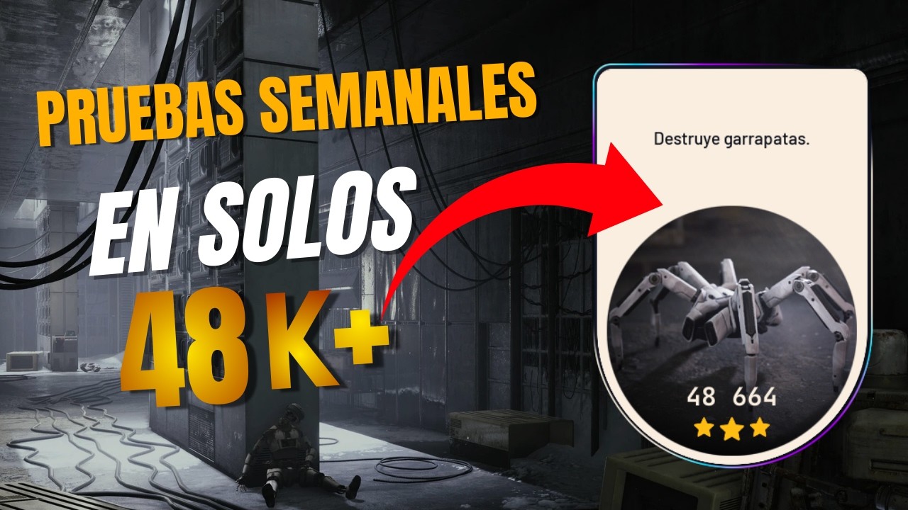 Arc Raiders - 48k+ Daño Solitario Garrapatas pruebas #arcraiders #hablamemiraider #arc #gaming