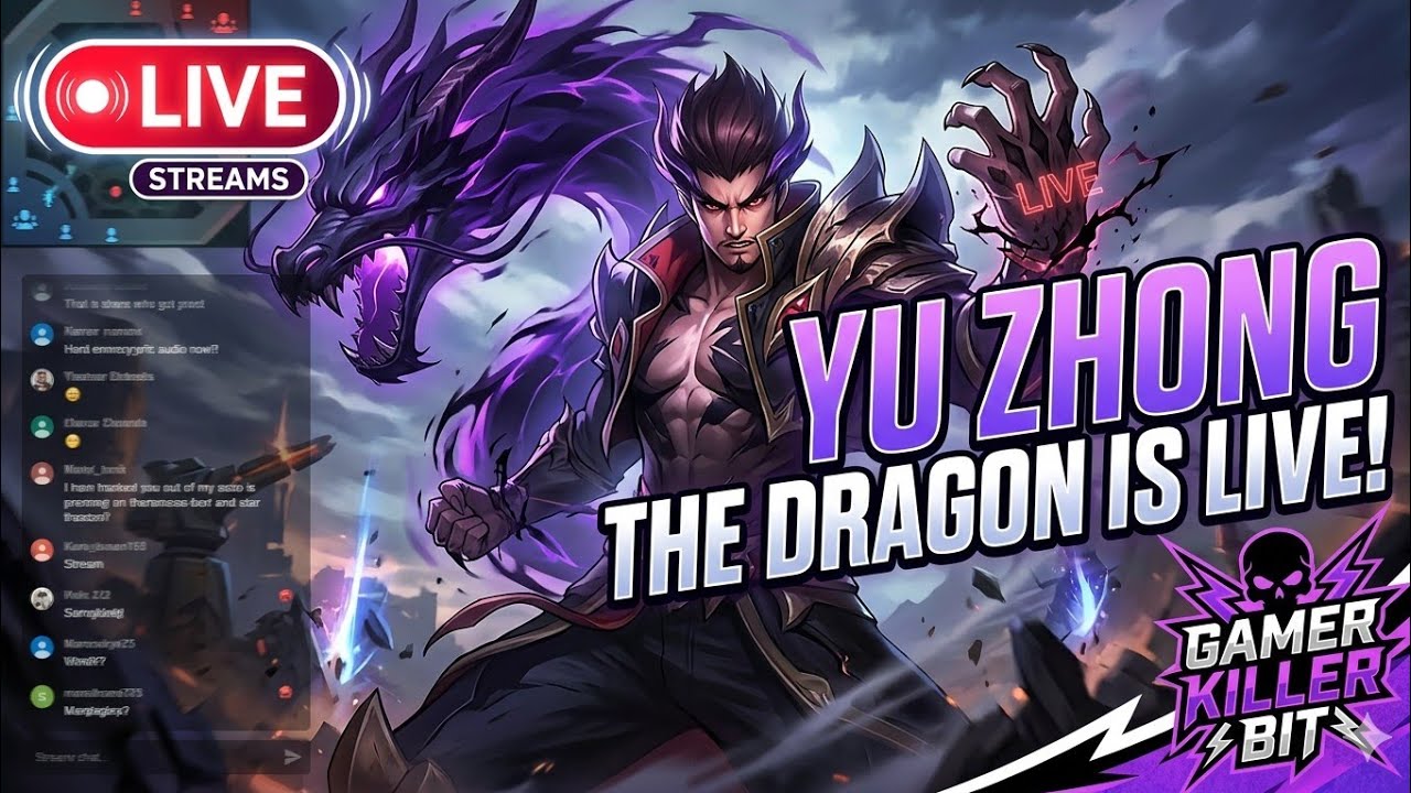 let's push new season rank in mobile legends bang bang with you zhong