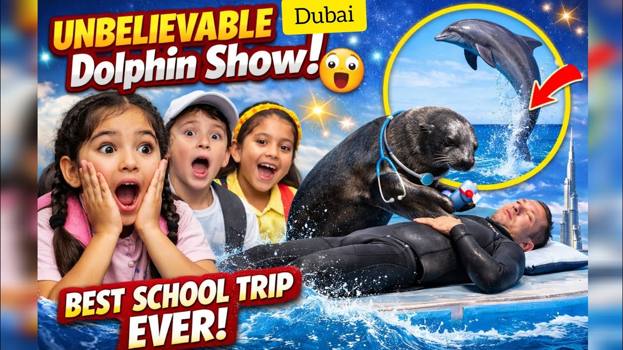 Dubai Dolphinarium Surprise|Best School Trip Ever|Seal Became a Doctor|UNBELIEVABLE Dolphin Show|