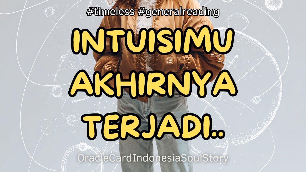 Akhirnya jadi KENYATAAN, Intuisi kamu Terjadi 🔆💙 #generalreading