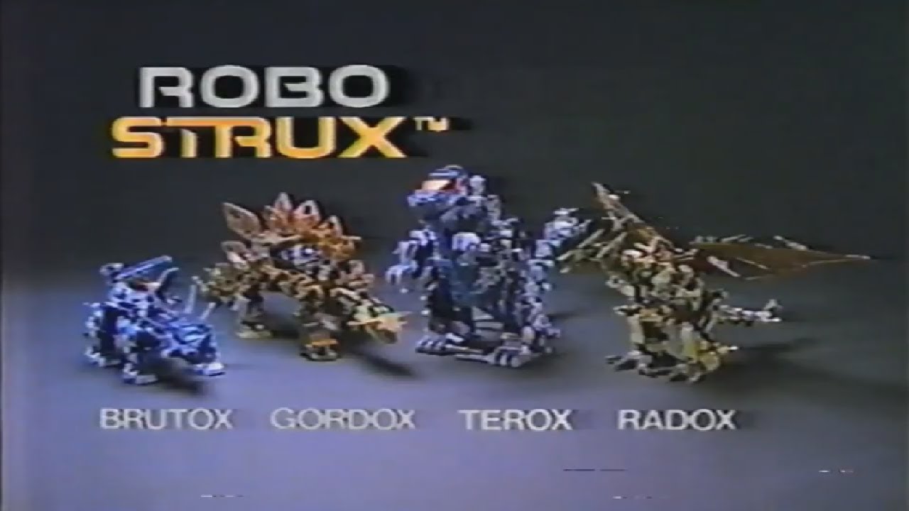 Robo Strux USA 1985 Commercial (Zoids Series 1)