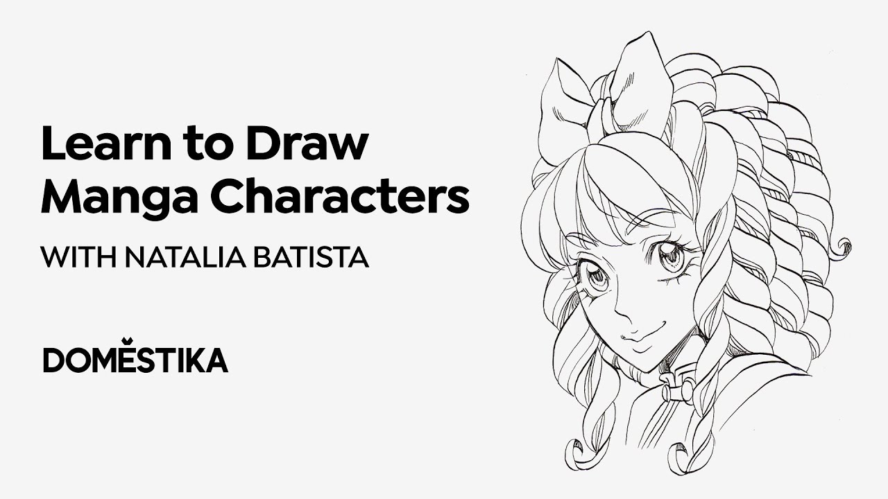 How to Draw Manga Characters from Scratch - Course by Natalia Batista | Domestika English