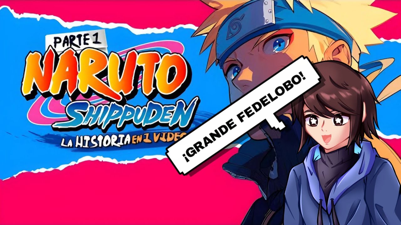Alain Reacciona a NARUTO SHIPPUDEN LA HISTORIA EN 1 VIDEO de Fedewolf