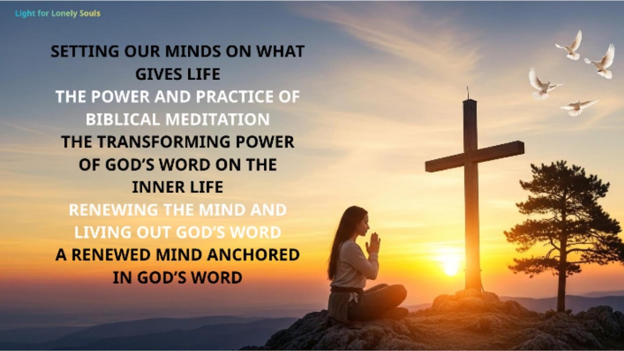 What You Feed Your Mind Will Shape Your Faith: A Time of Renewal in God’s Word / awakening the dawn
