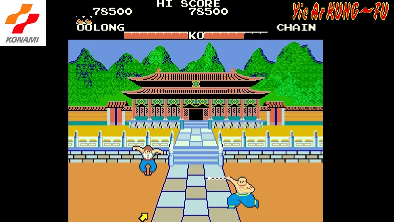 Yie Ar Kung-Fu - イー・アル・カンフー - 1cc